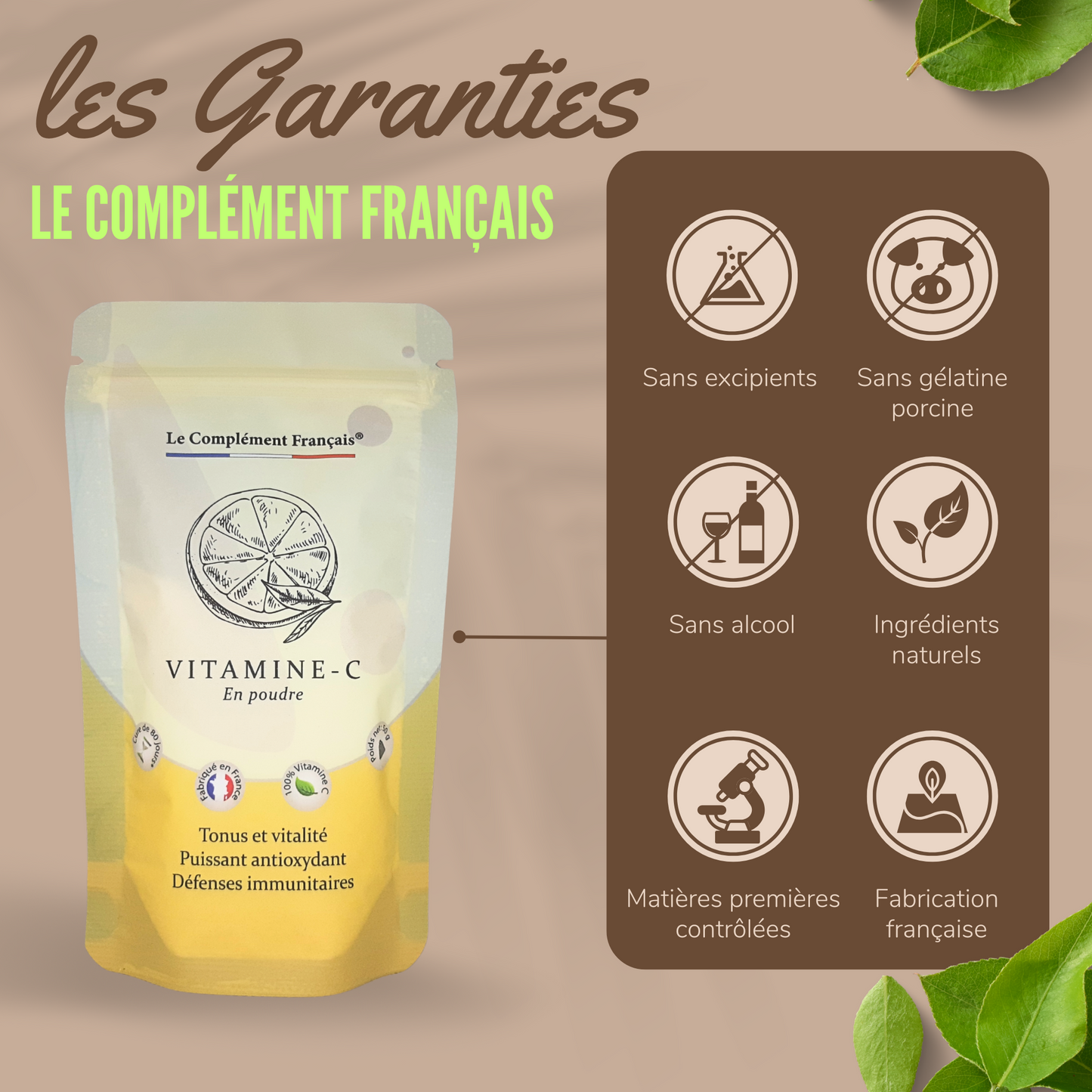 VITAMINE C POUDRE