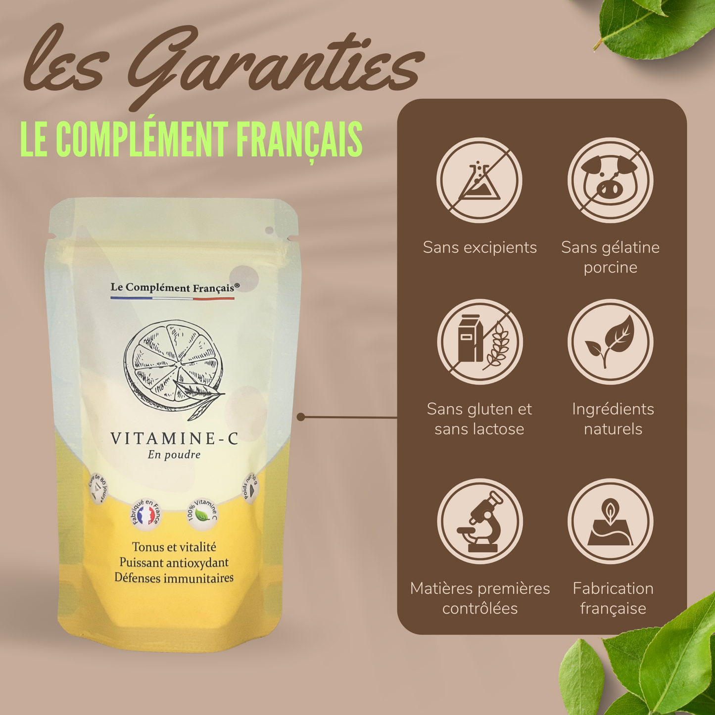 VITAMINE C POUDRE - PROMOTION