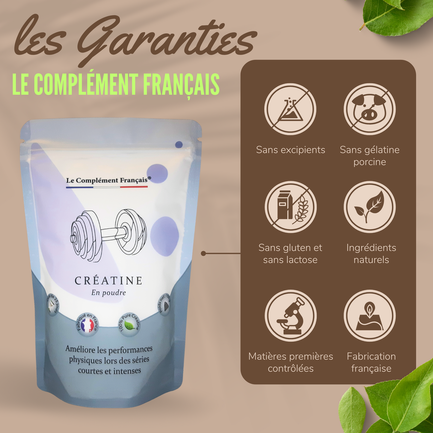 CRÉATINE POUDRE - PROMOTION