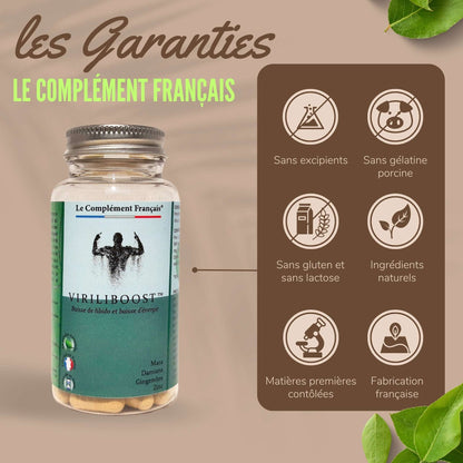 Complément alimentaire VIRILIBOOST™ - LCF - CI